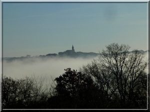 Vue vers Salvagnac, janvier 2019