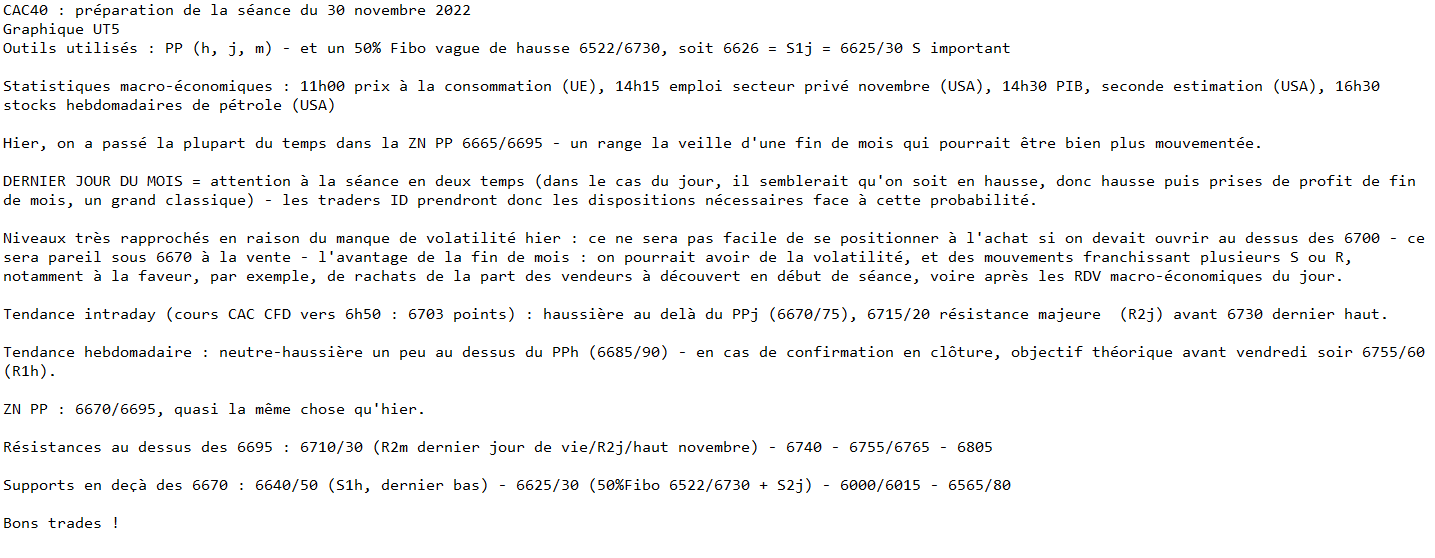 prepa seance 30.11.2022